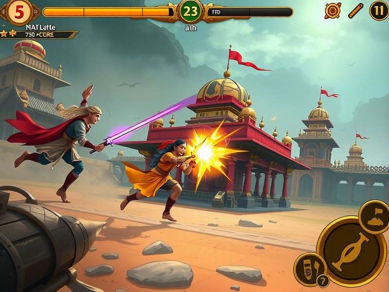 Golden Temple Legends Combat Scene